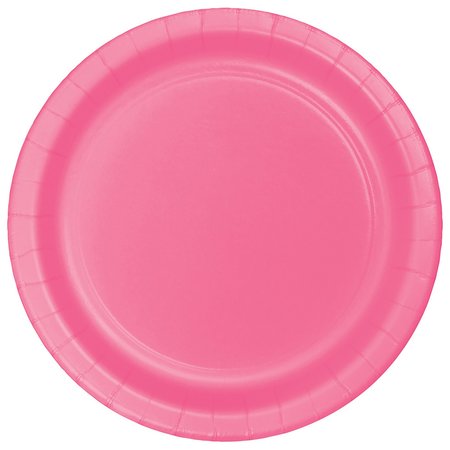 TOUCH OF COLOR Candy Pink Banquet Plates, 10", 240PK 503042B
